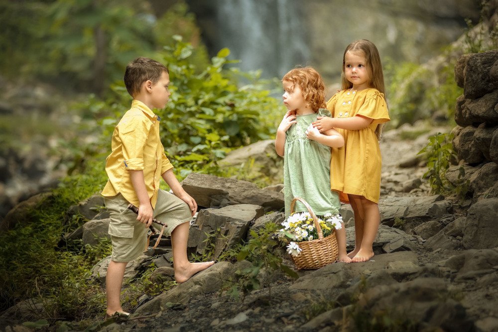 Встреча у водопада