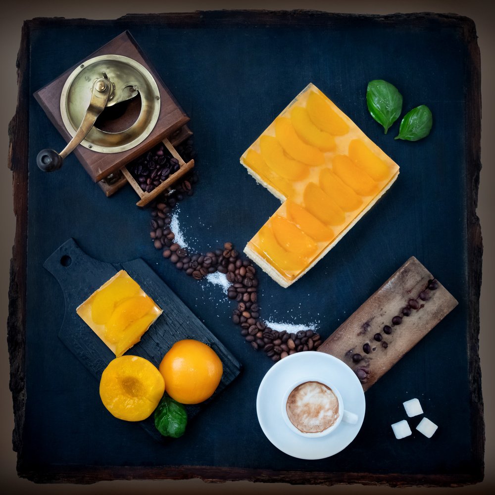 Персиково Кофейное Наслаждение. Peach Coffee Enjoyment.