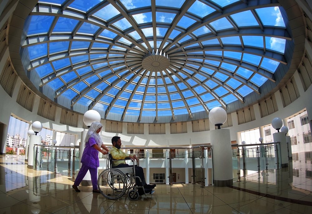 The wheel chair