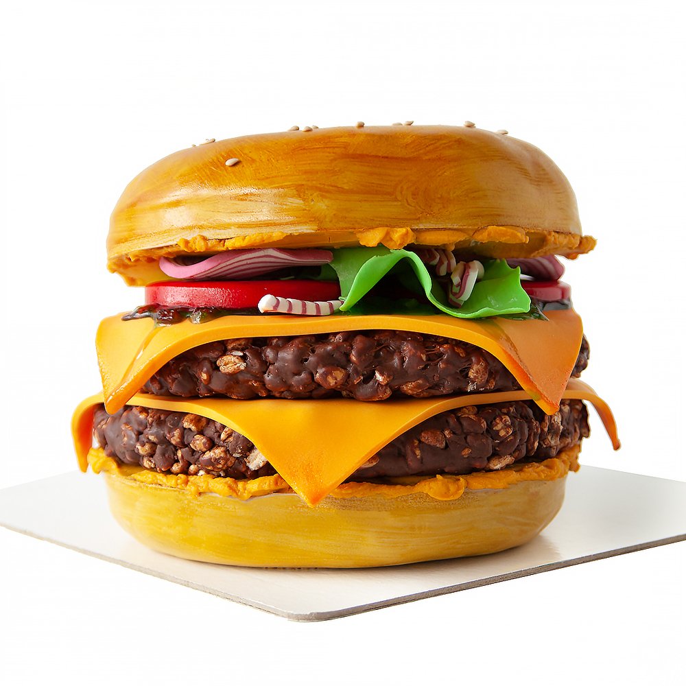 Торт "Гамбургер"!