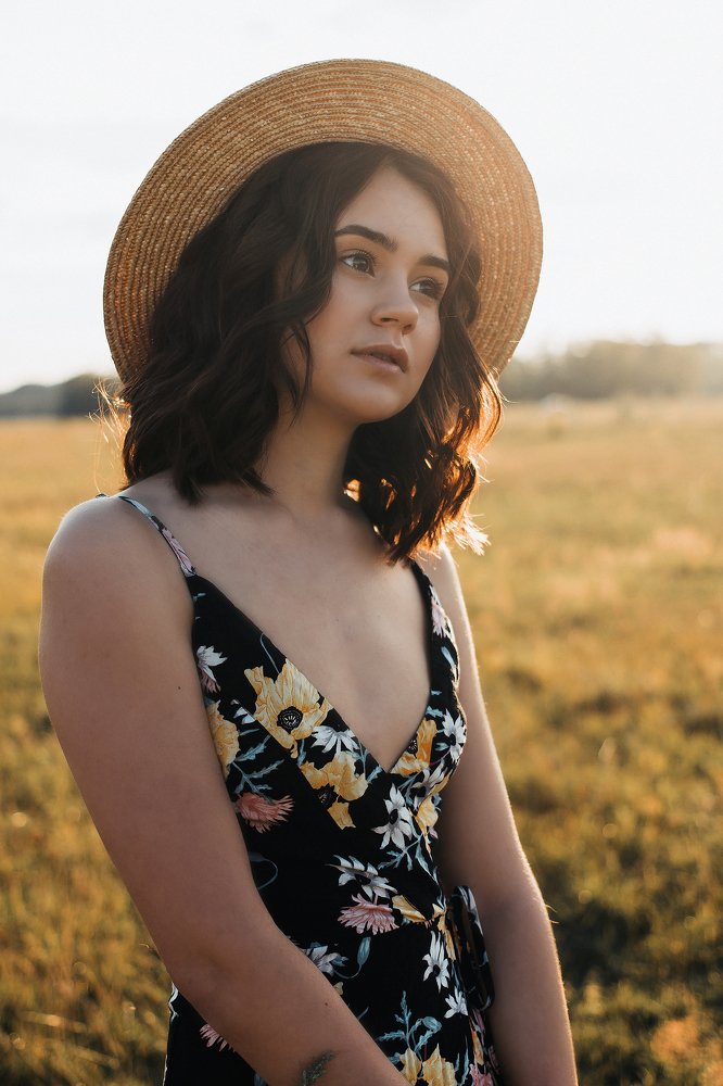 На закате...