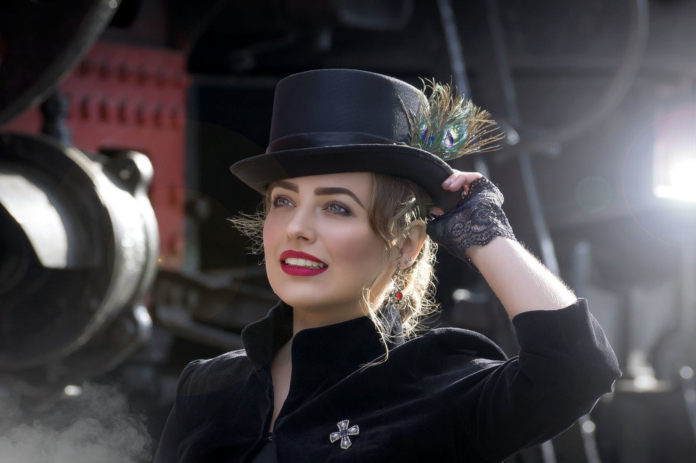 В старинном стиле.