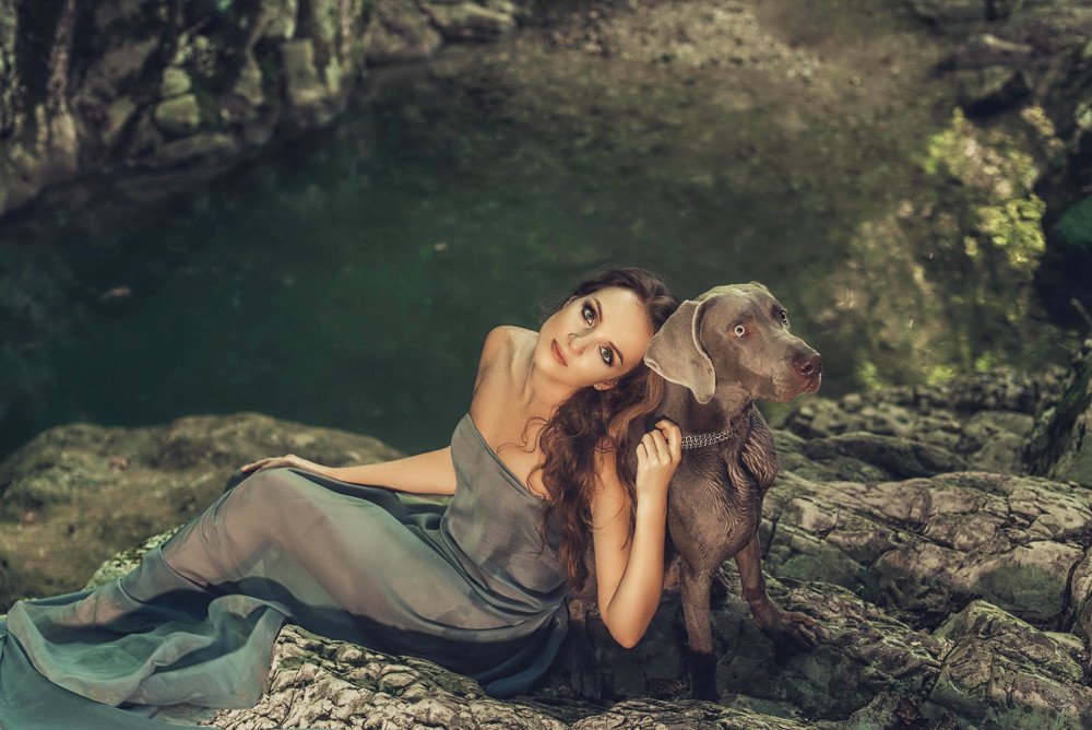 Лесная Нимфа и ее верный Густав