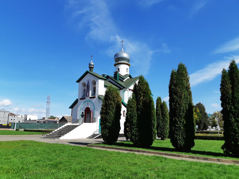 Church against the sky