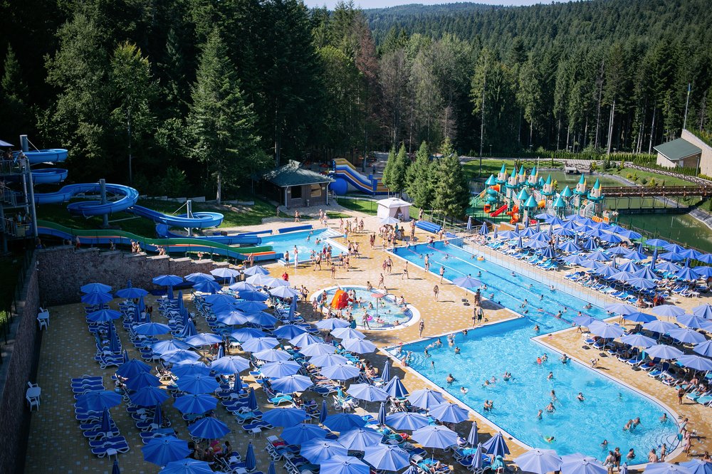 Аквапарк в горах