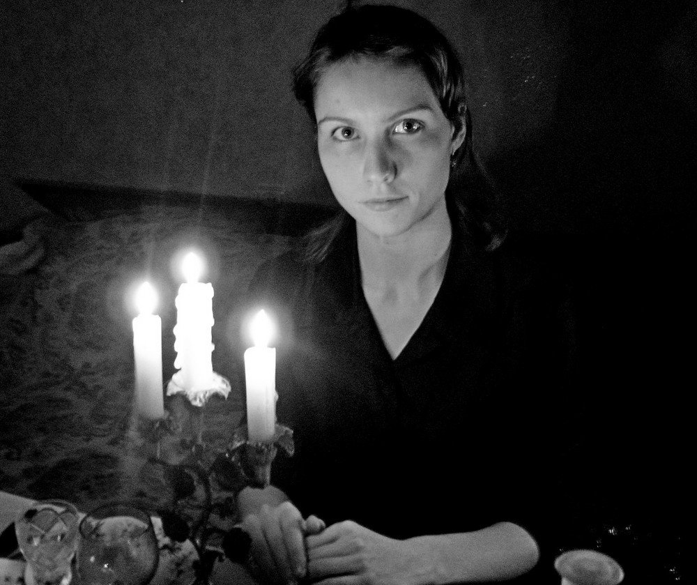 Портрет при свечах