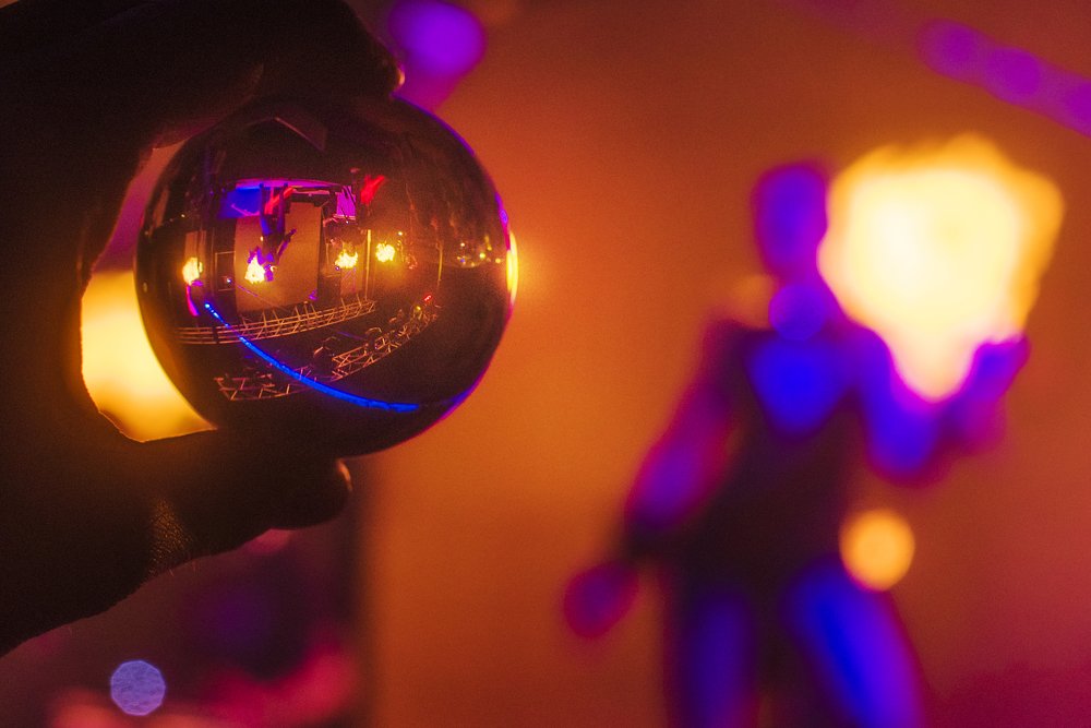 Rad color of the night