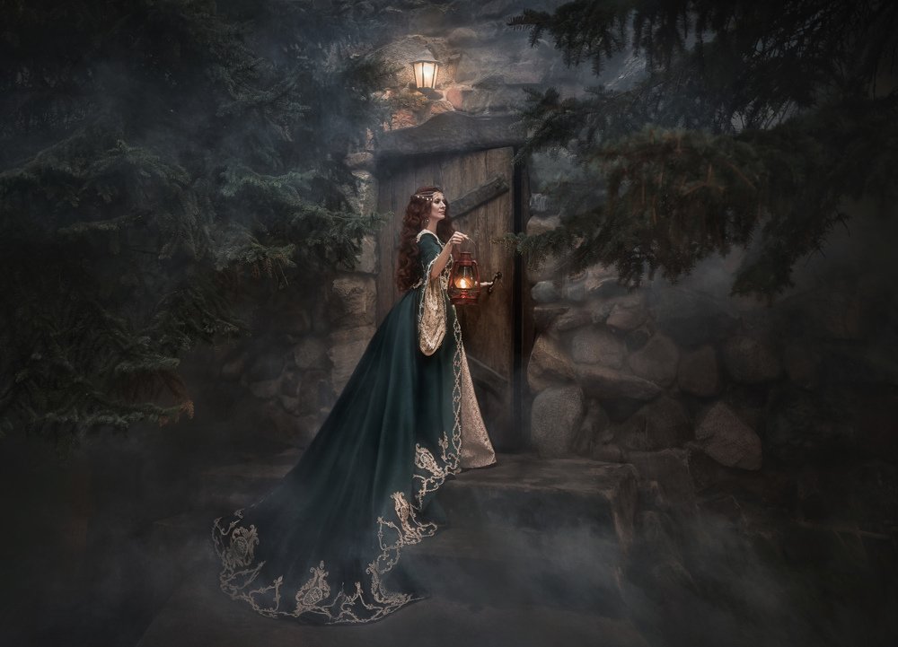 Behind the mysterious door