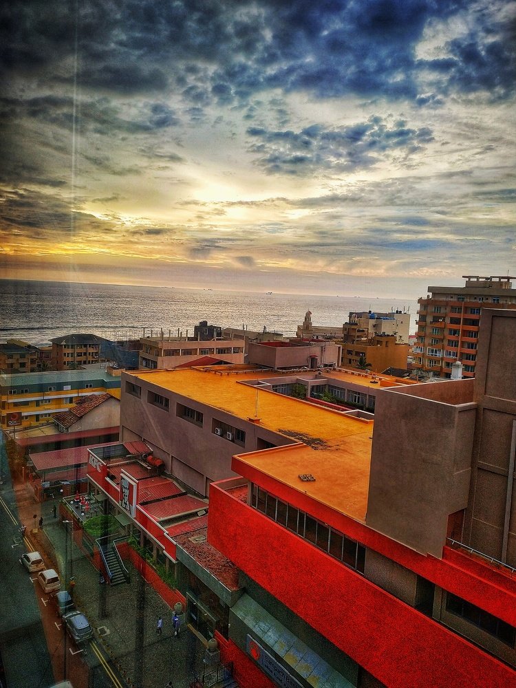 Colombo City from sky