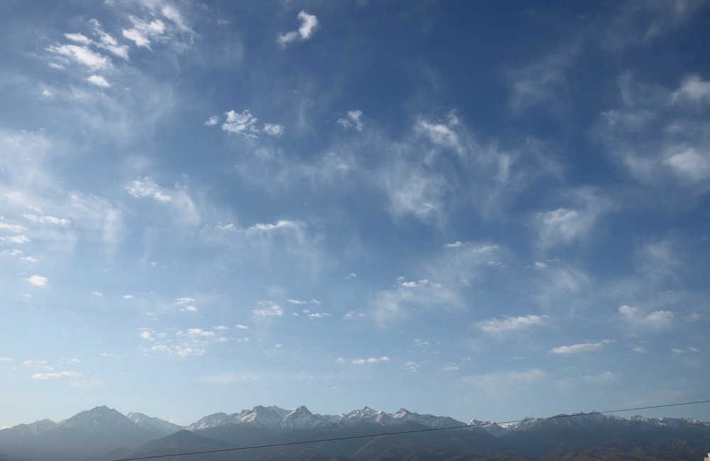 Горный климат.