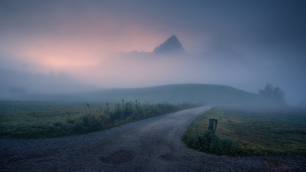 Wildspitze in the Fog
