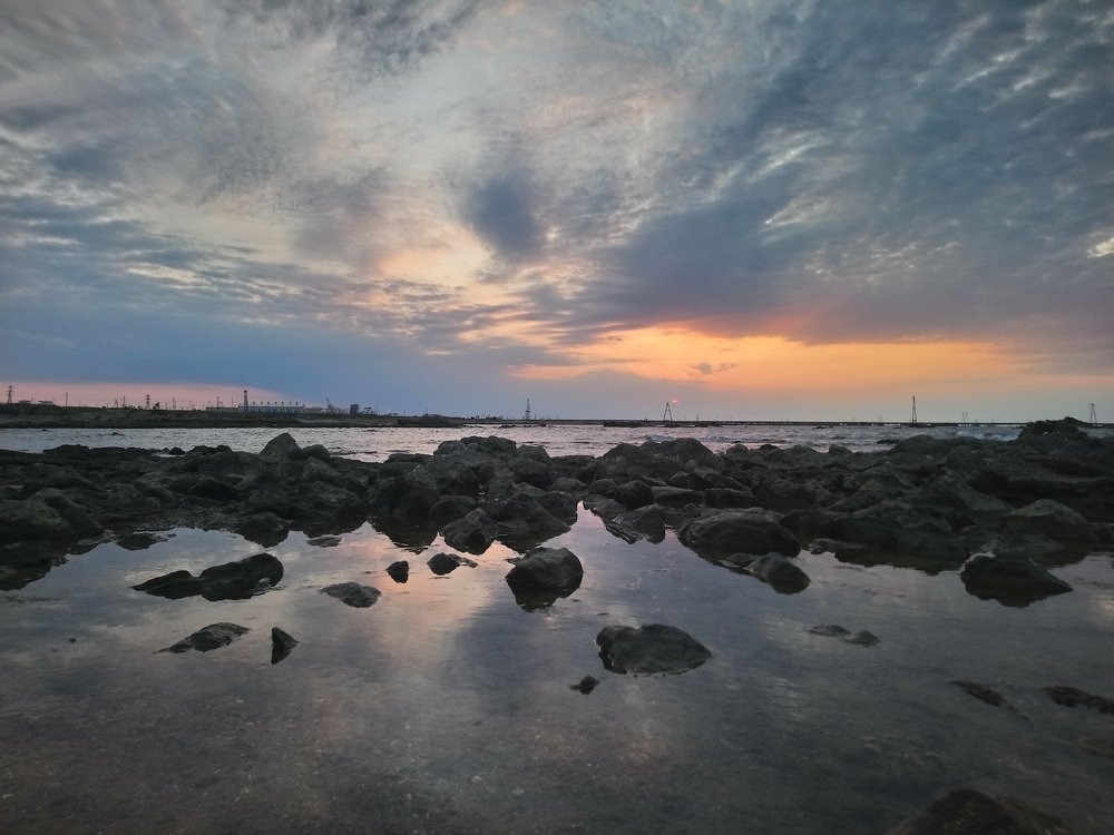 Pirallahi island (Khazar sea)