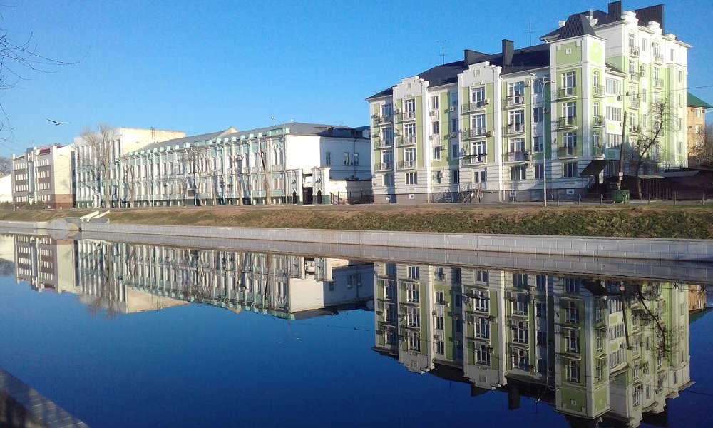 Утро маленького города