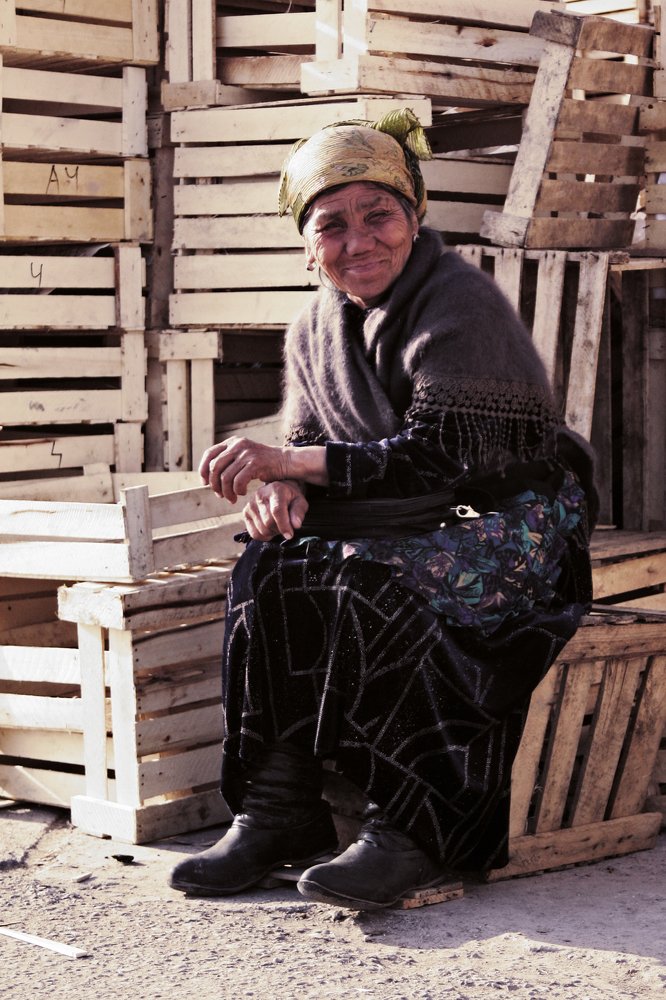 Женщина восточного базара