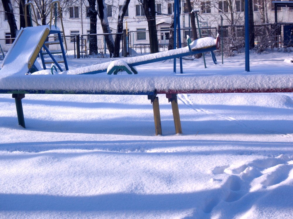 Первой и ни души вокруг!