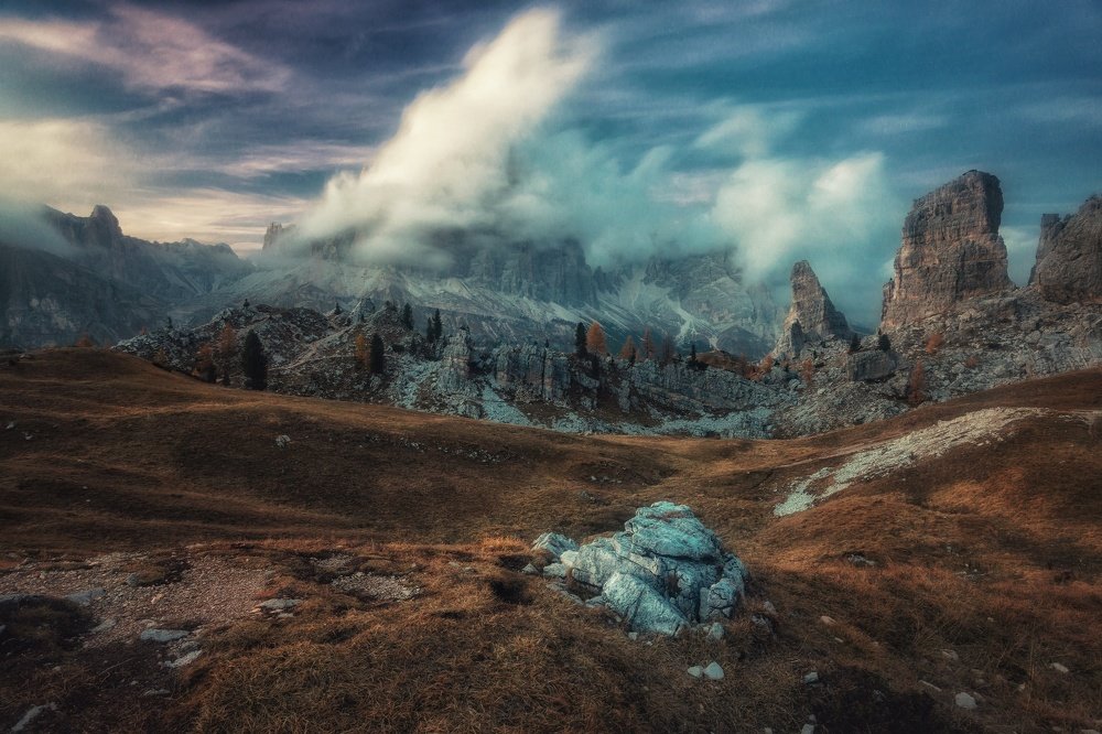 Закат на Чинкве-Торри