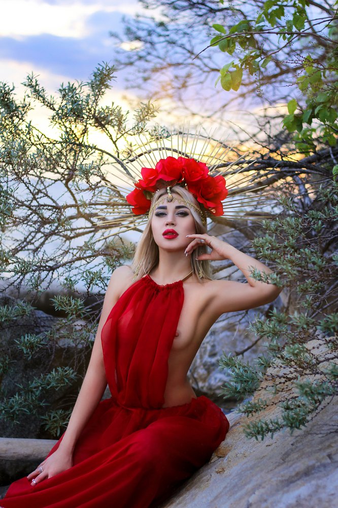 Манящий красный.