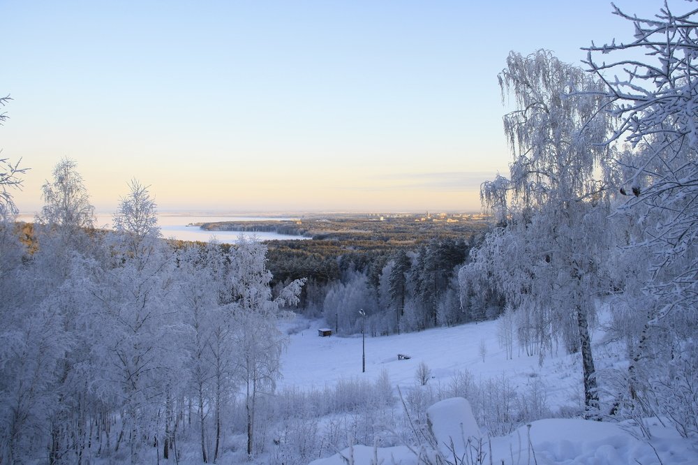 Вид с Лысой горы .