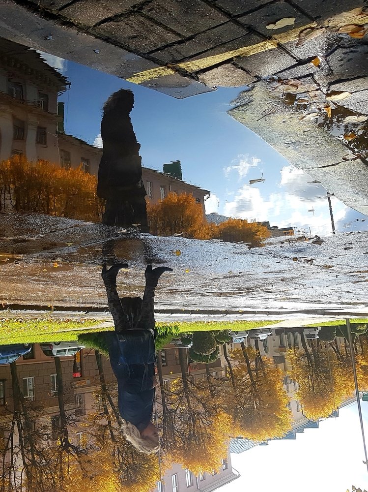 После дождя.