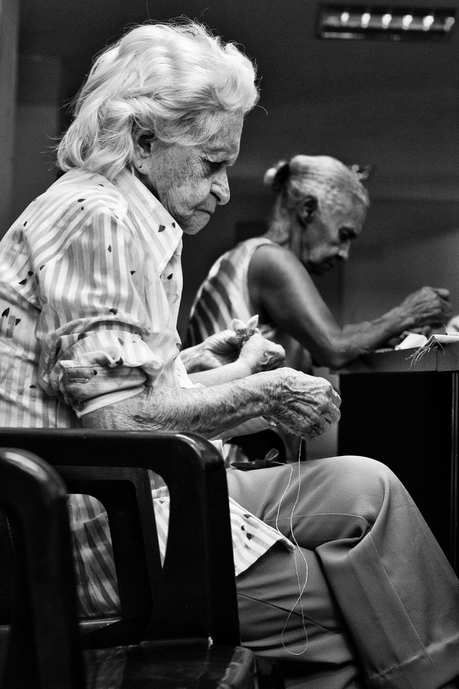 Vejez que llega con dignidad.