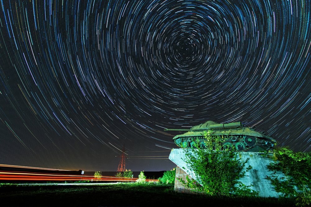 Над полюсами...