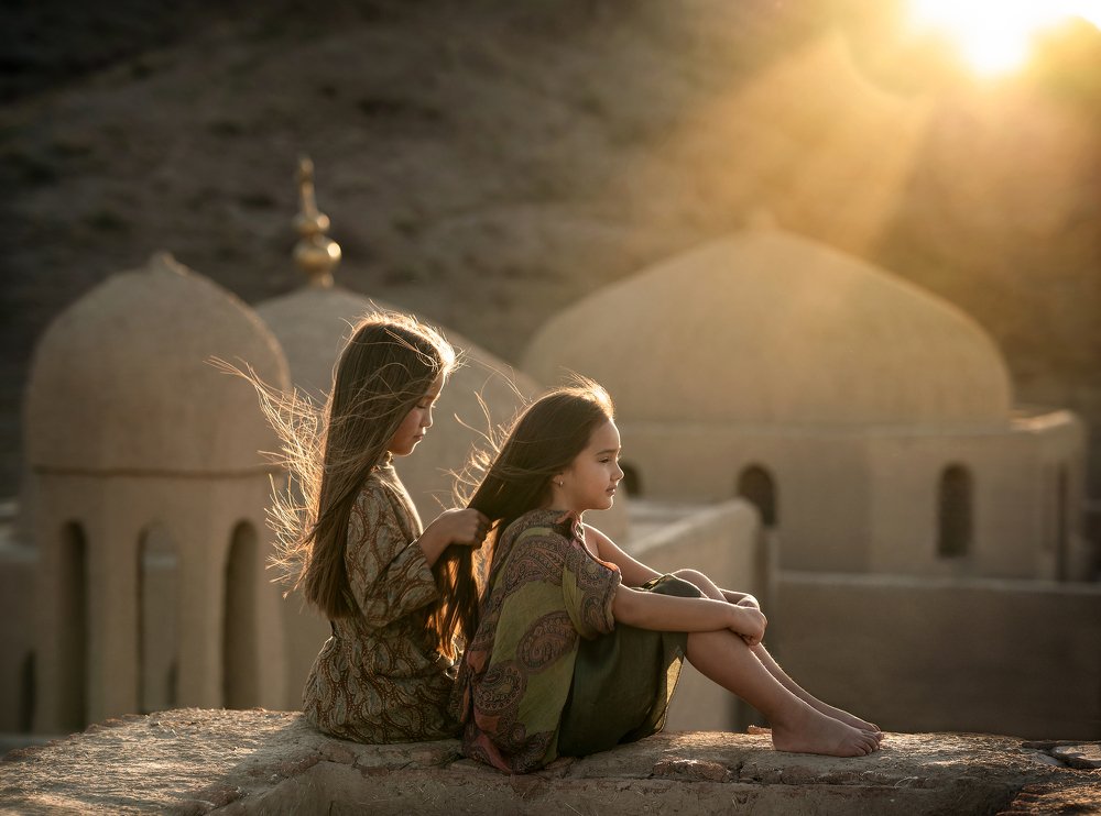 Сестра плела мне косу