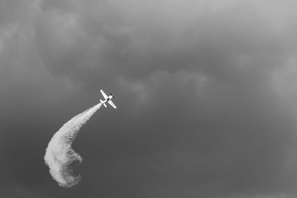 Полет в грозовые тучи