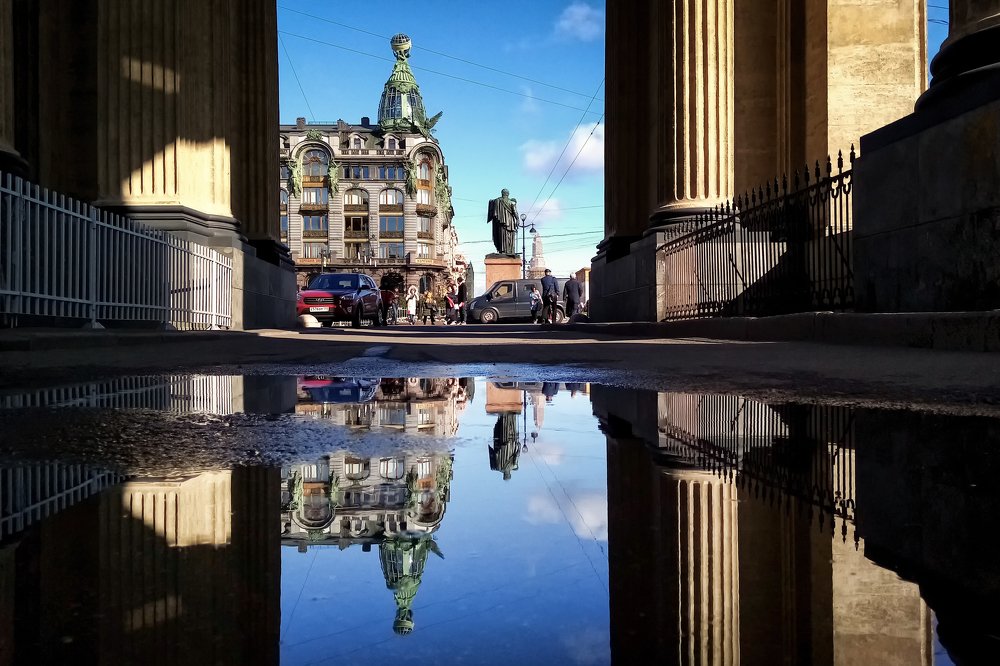 Солнечный день в Санкт-Петербурге