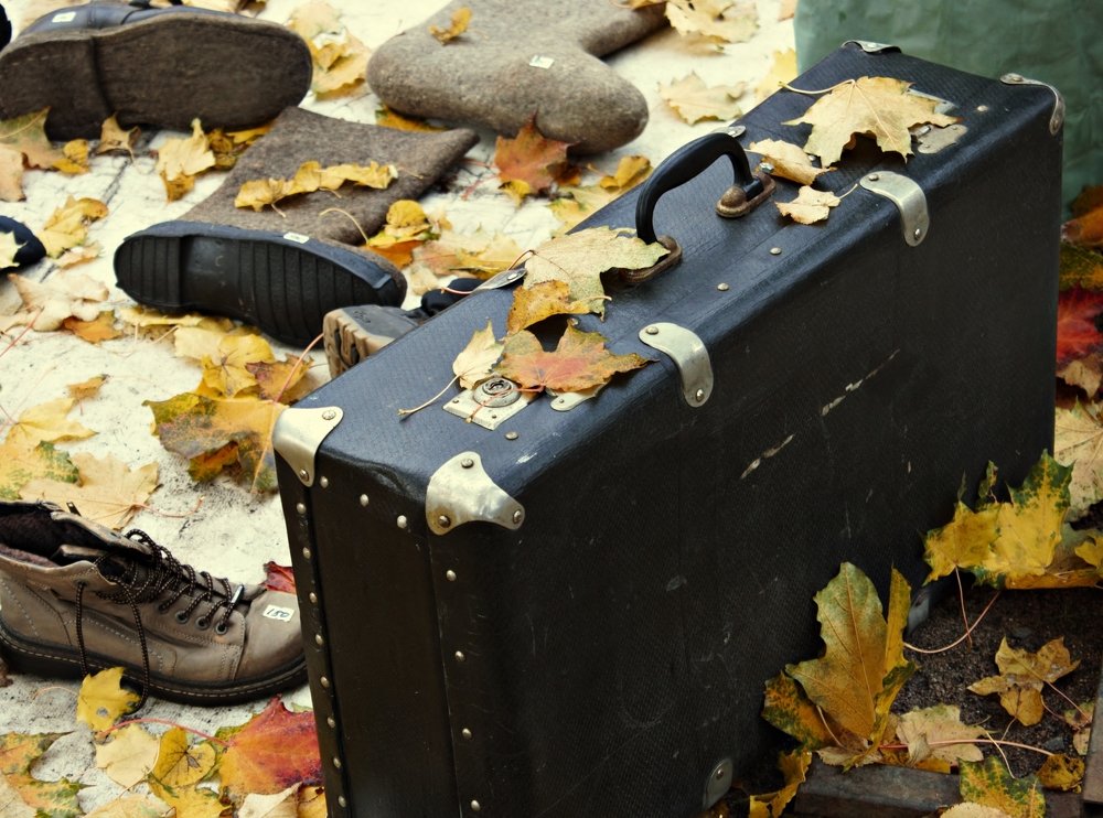 Осень блошиный рынок Петербурга