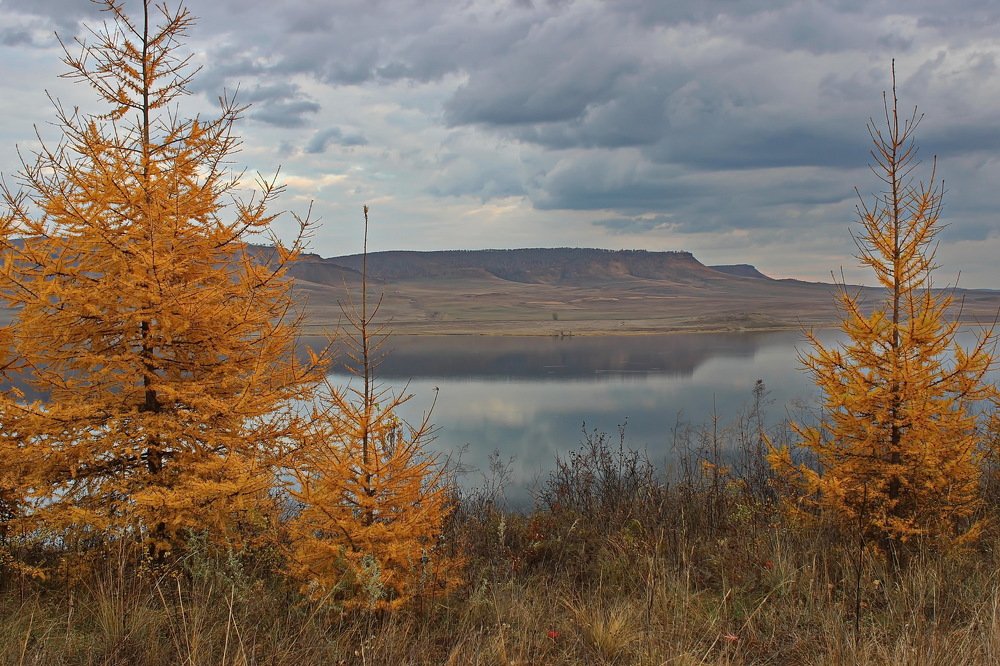 Краски осени на исходе дня...