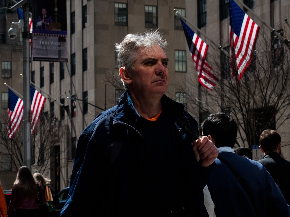 На улицах Нью-Йорка