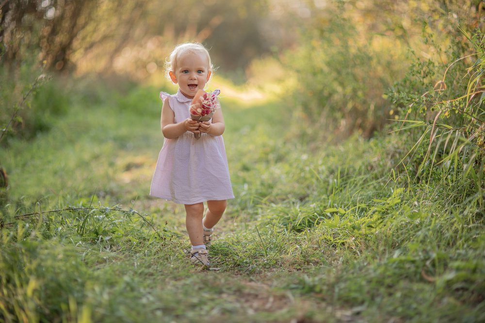 Маленькая фея в волшебном лесу