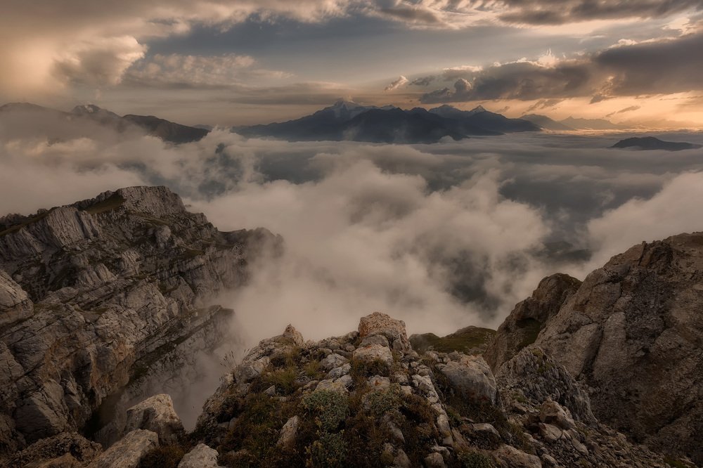 Ужин с видом на Казбек.