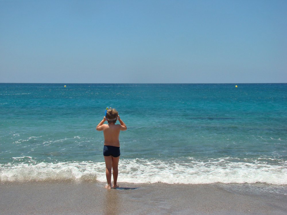 todo el mar para mi solo!!!!