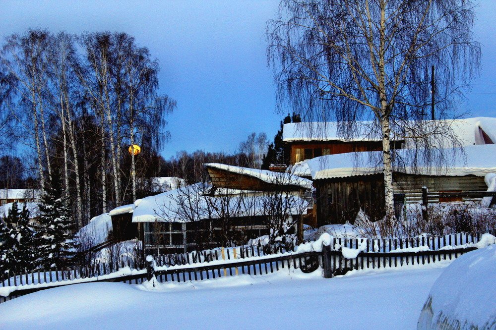 сельский пейзаж