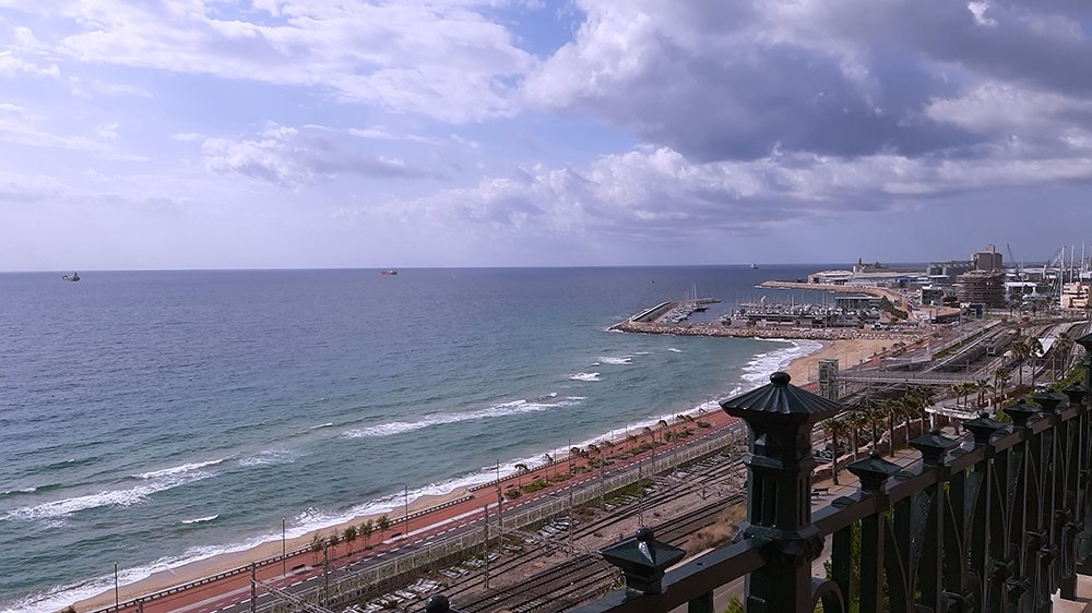 Вид со Средиземноморского балкона, Таррагона Испания