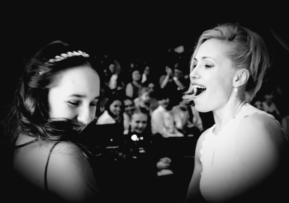 Мама и дочка. Выпускной вечер....