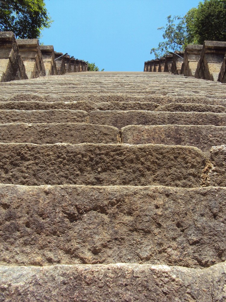 Stone stairs to heaven
