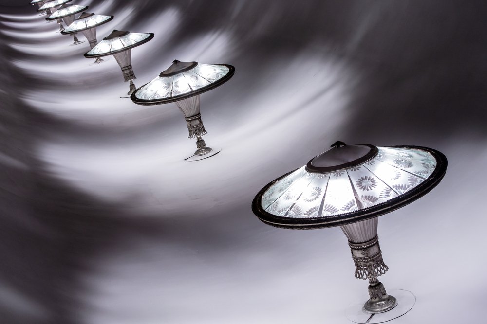 Light parade of the Soviet era.Светлый парад Советской эпохи.