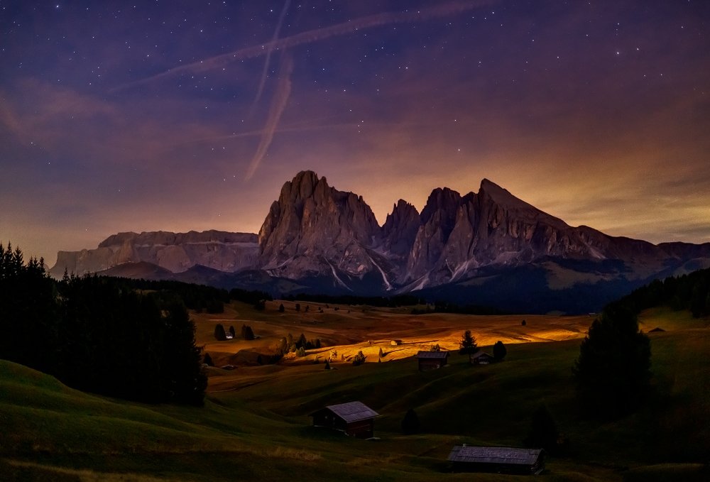 Alpe Di Siusi - blue hour