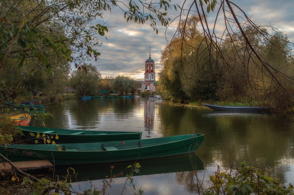 На реке Трубеж.