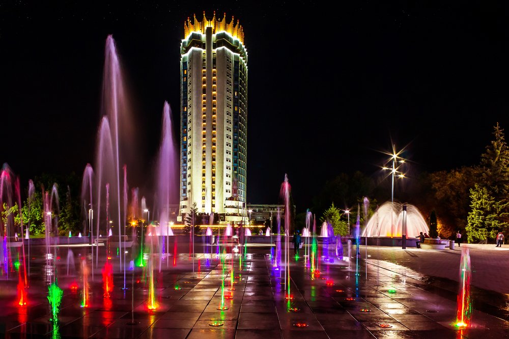 Вечерний Алматы.