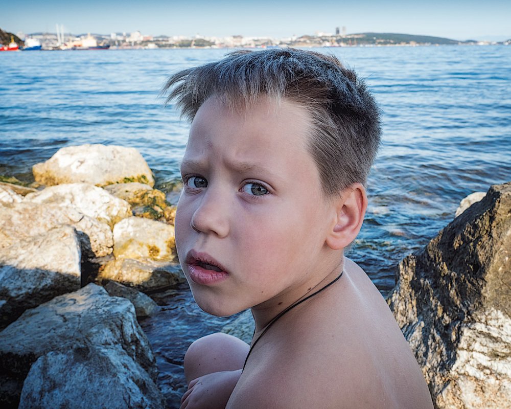 На берегу Тихого океана