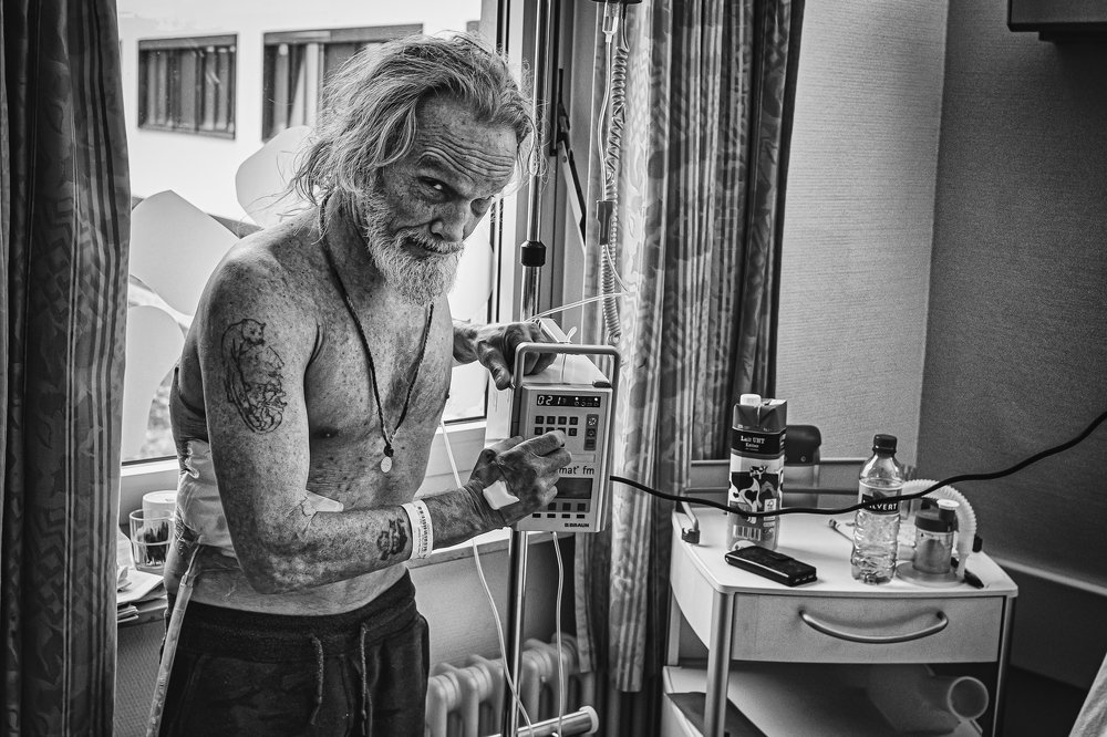 George fighting lung cancer