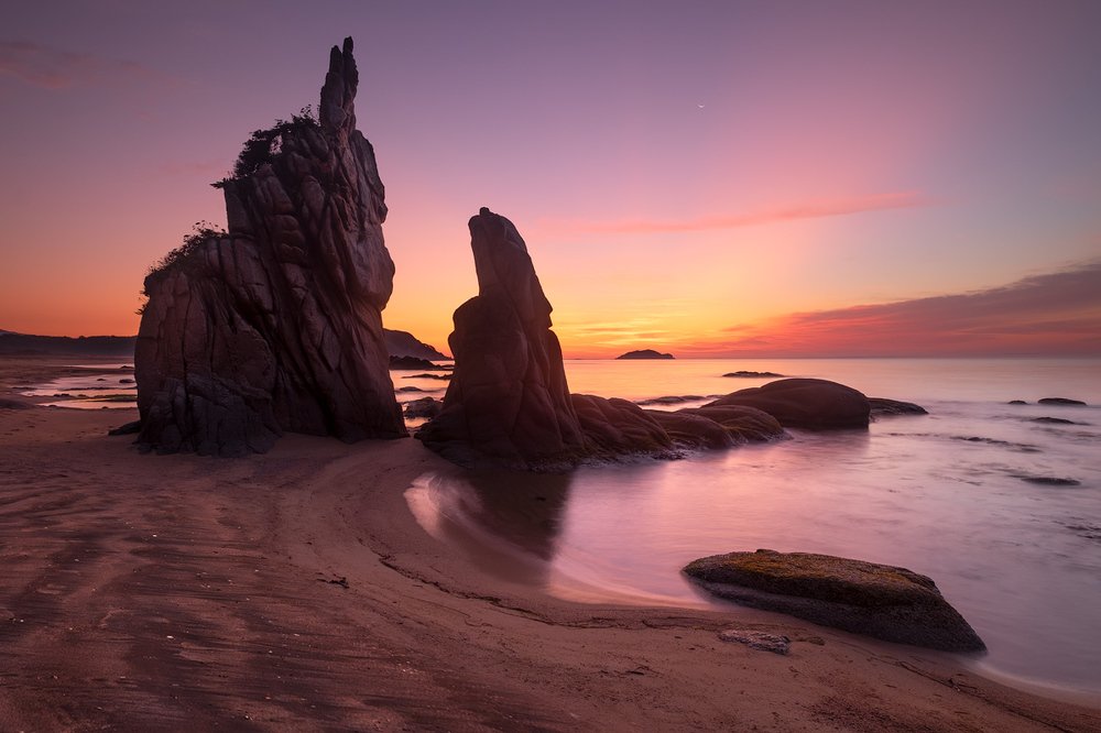 Кекуры бухты Заря