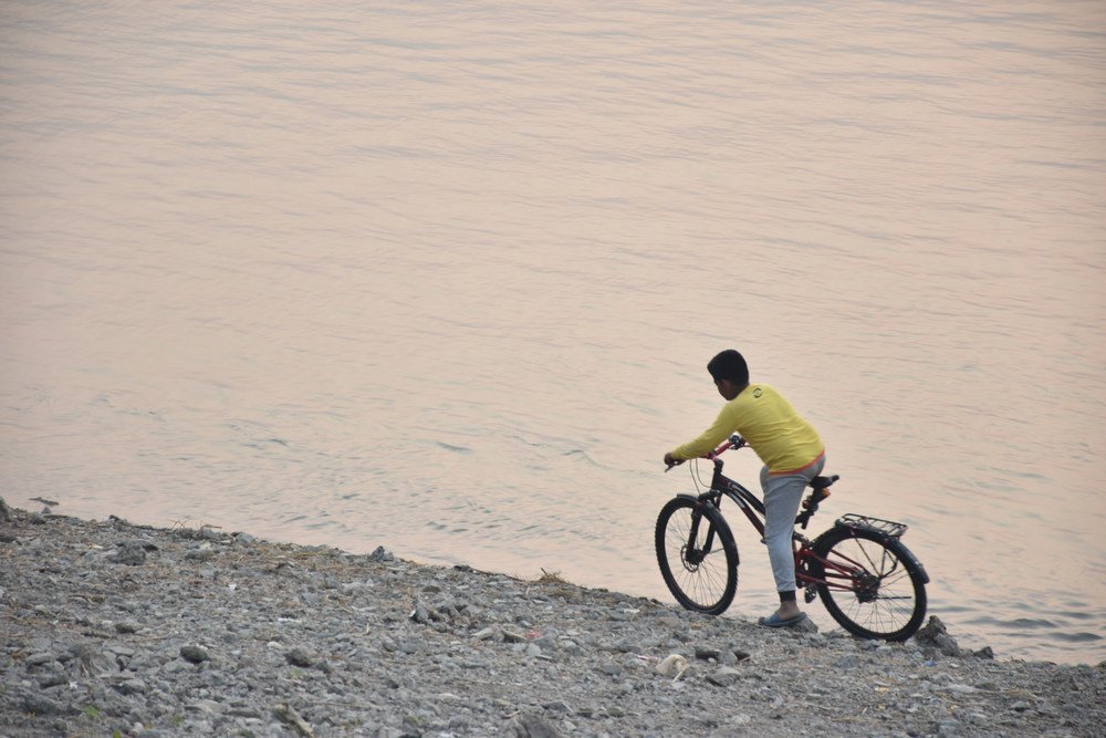 Cycling by the Water