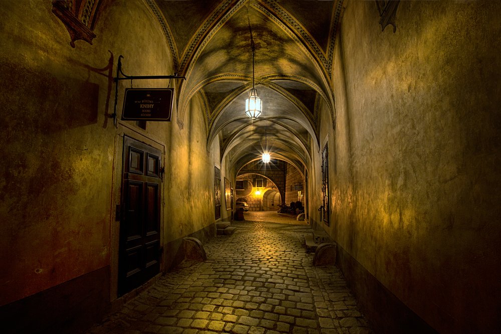 Ночной Чески Крумлов