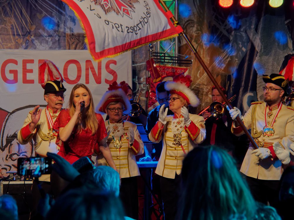 На представлении