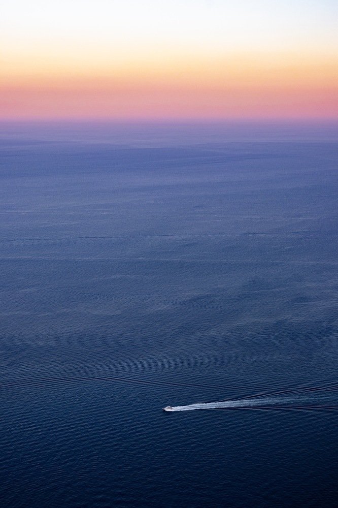 Sunset at Agerola, Amalfi Coast.