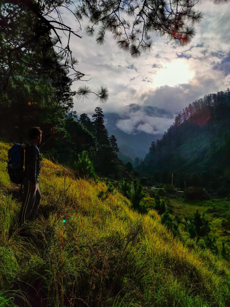 Sunshine and valley